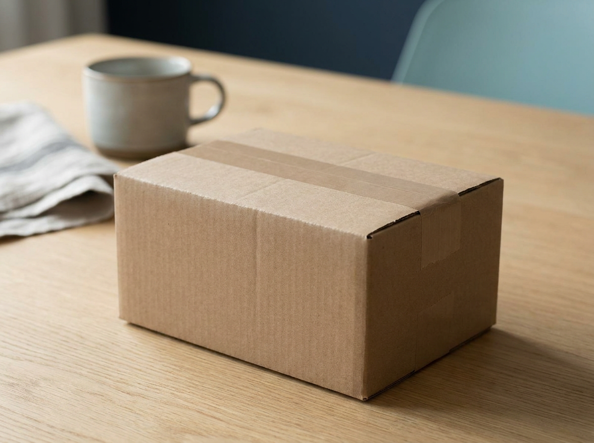 Discreet medical mail package containing a sermorelin prescription